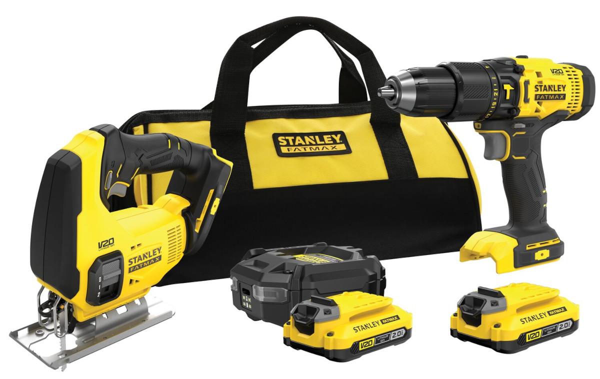 Kombo sada náradia 18V V20 2x2,0Ah (SFMCD711+SFMCS600+SFMCB202+SFMCB10) FATMAX SFMCK212D2S